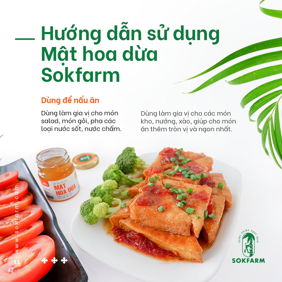 Mật hoa dừa Sokfarm