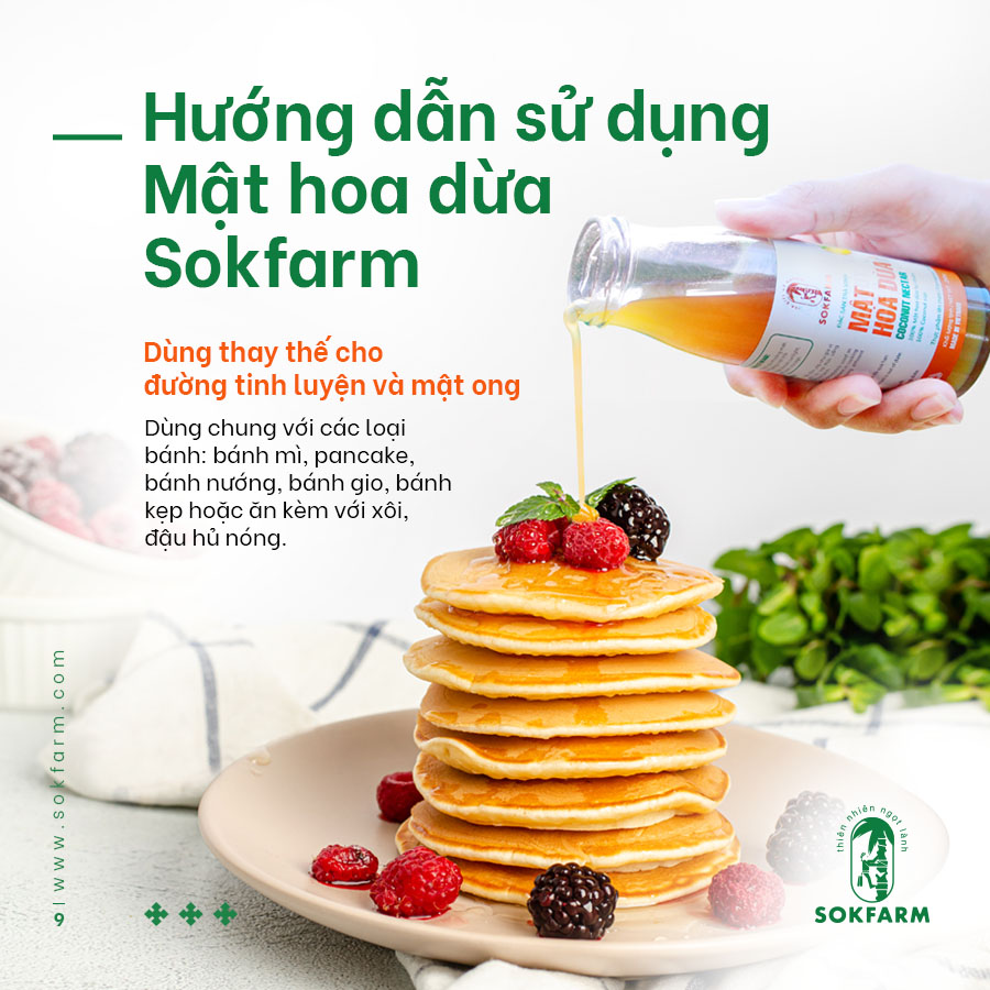 Mật hoa dừa Sokfarm