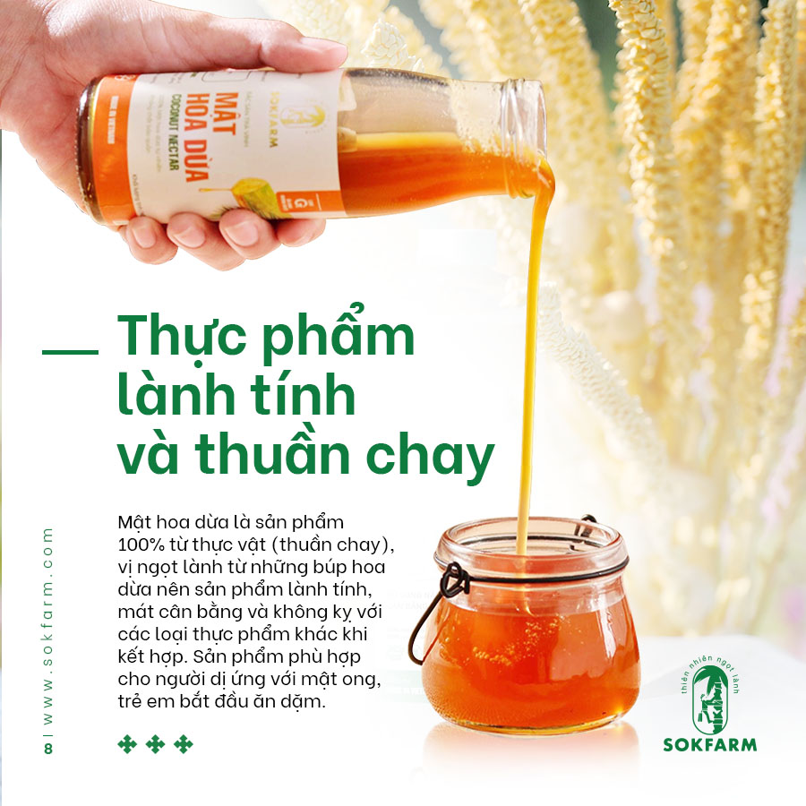Mật hoa dừa Sokfarm