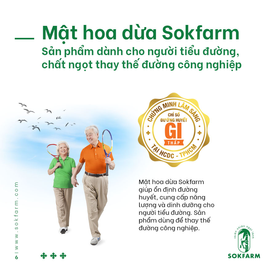 Mật hoa dừa Sokfarm