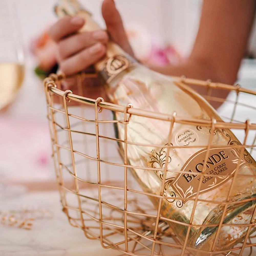 Rượu Champagne Blonde vẩy vàng